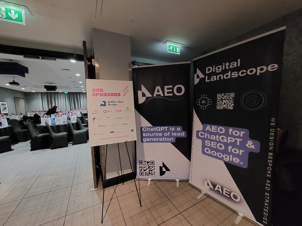 SEO marketing conference event in Scotland Glasgow Edinburgh